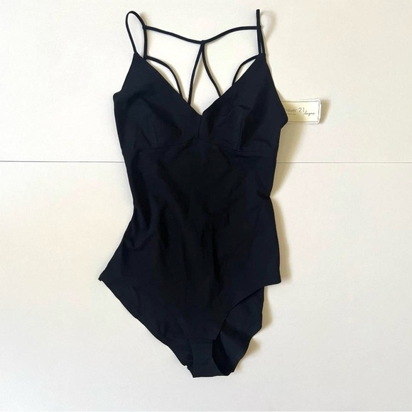 Forever 21 Tops - NWT Forever 21 Lingerie Bodysuit Black Size S